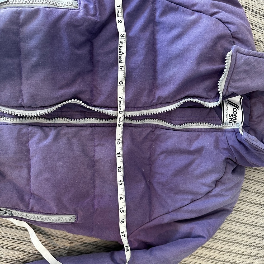 Vintage purple puffer ski jacket - Picture 11 of 11